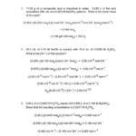 Neutralization Reaction Worksheet Acid And Bases Neutralisation