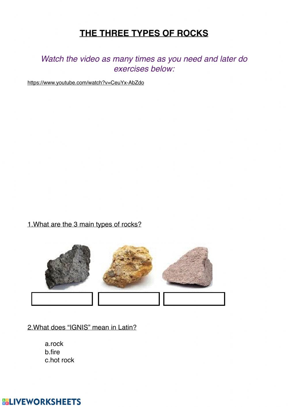Why Are Many Rocks Round Worksheet Answers Free Worksheet Why Are Many Rocks Round Worksheet Answers Free Worksheet