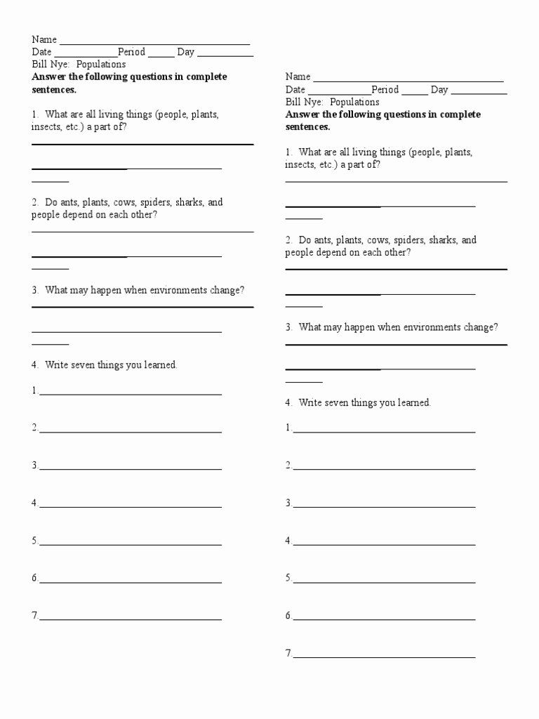 Bill Nye Life Cycles Worksheet Answers Kayra Excel Bill Nye Life Cycles Worksheet Answers Kayra Excel