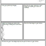 Engineering Design Process Worksheet Pdf